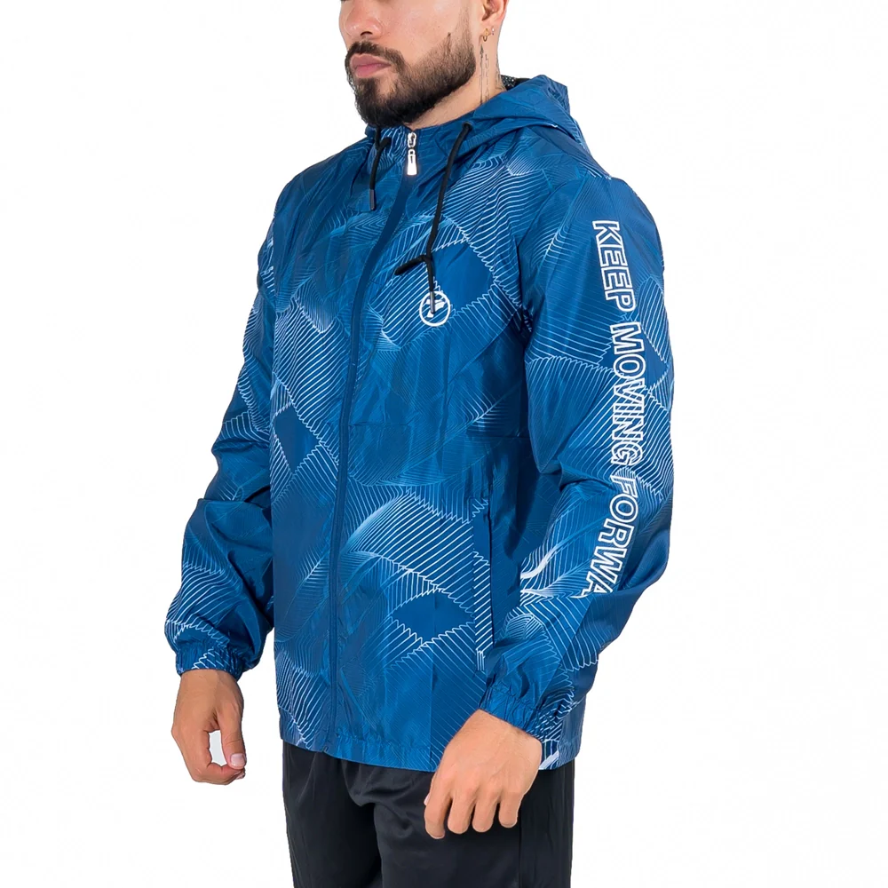 CHAQUETA SEMIMPERMEABLE SUBLIMADA