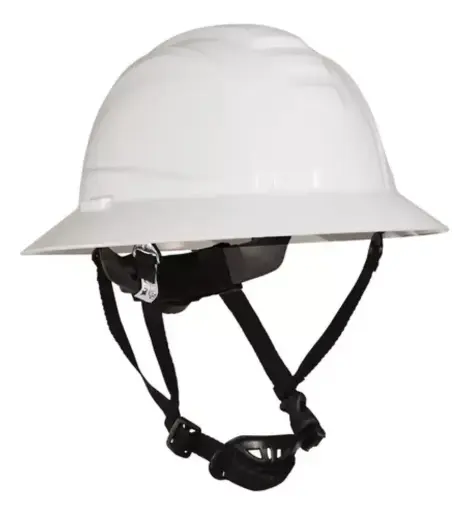 CASCO DE SEGURIDAD ALA ANCHA CERTIFICADO CON RACHET Y BARBUQUEJO TRACTOR SAFETY