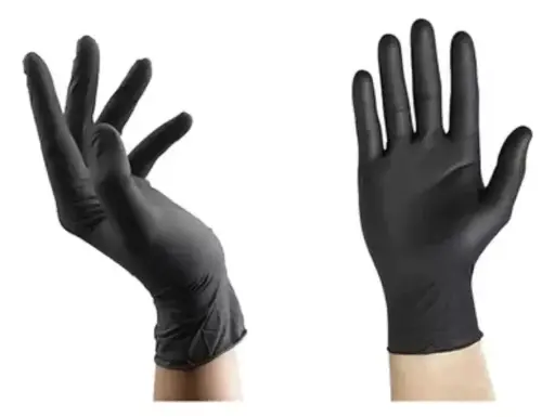 GUANTE DOMESTICO DE LATEX NEGRO 