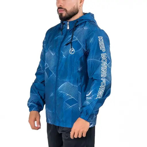 CHAQUETA SEMIMPERMEABLE SUBLIMADA